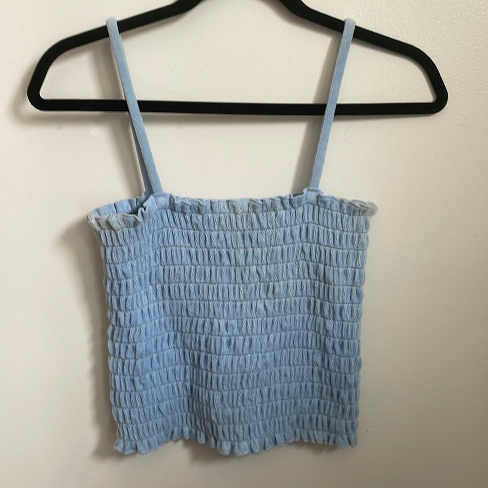 Juicy couture blue form fitting tank